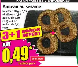 Norma Anneau au sésame offre