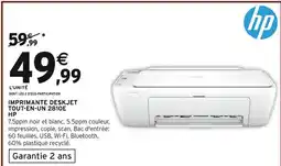 Intermarché HP Imprimante deskjet tout-en-un 2810e offre