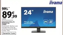 Intermarché Moniteur prolite xu2491h-b1 offre