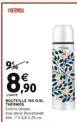 Intermarché Bouteille iso thermos offre