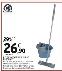 Intermarché Kit de lavage neo pulse elephant offre