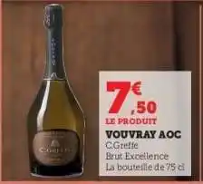 Hyper U VOUVRAY AOC offre