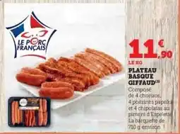 Hyper U PLATEAU BASQUE GIFFAUD offre