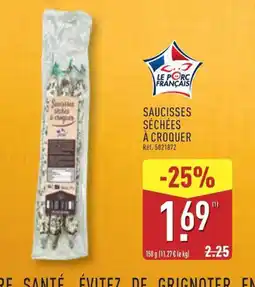 ALDI Saucisses séchées à croquer offre