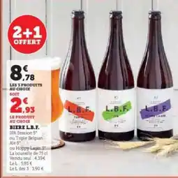 Hyper U BIÈRE L.B.F offre