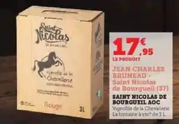 Hyper U JEAN CHARLES BRUNEAU - Saint Nicolas de Bourgueil (37) offre