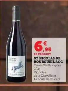 Hyper U ST NICOLAS DE BOURGUEIL AOC offre