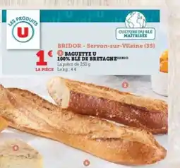 Hyper U BAGUETTE U offre