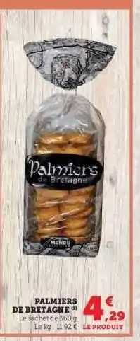 Hyper U PALMIERS DE BRETAGNE offre