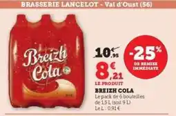 Hyper U BREIZH COLA offre