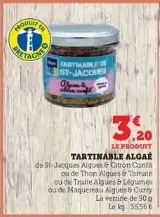 Hyper U TARTINABLE ALGÁE offre