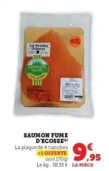 Hyper U Saumon Fumé d'Écosse offre