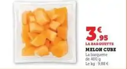 Hyper U MELON CUBE offre