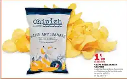 Hyper U CHIPS ARTISANALES CHIPIZH offre