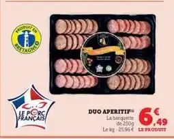 Hyper U DUO APERITIF offre