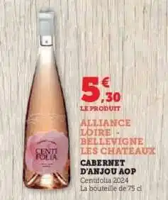 Hyper U ALLIANCE LOIRE - BELLEVIGNE LES CHATEAUX offre