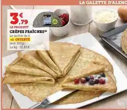 Hyper U CRÊPES FRAÎCHES offre