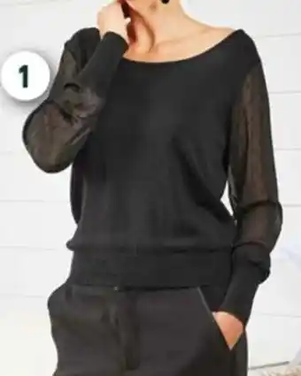 Intermarché Hyper Pull à Manches Plusmetis Femme Eldys offre