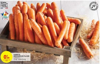 Intermarché Hyper Carotte Mon Marché Plaisir offre
