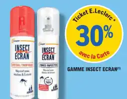 E.Leclerc Parapharmacie Gamme insect ecran offre