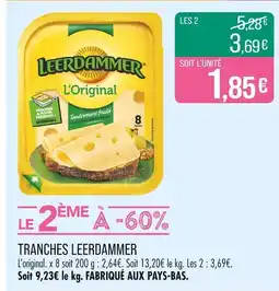 Match LEERDAMMER Tranches leerdammer offre