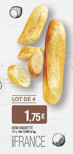 Match Demi-Baguette offre