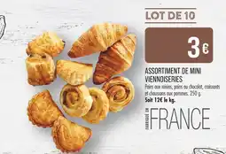 Match Assortiment de mini viennoiseries offre
