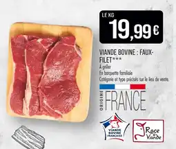 Match Race à viande Viande Bovine : Faux-Filet offre