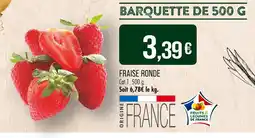Match Fraise Ronde offre