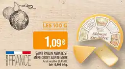 Match Isigny Sainte Mèrre Saint Paulin Abbaye St Mère offre