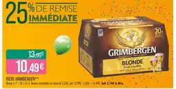 Match Grimbergen Bière Grimbergen offre