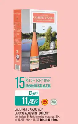 Match La Cave Augustin Florent Cabernet d'Anjou AOP offre