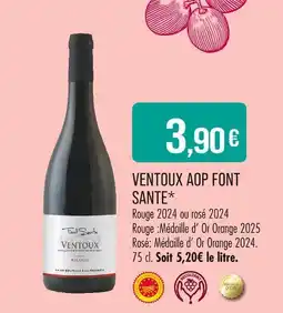 Match Font Sante Ventoux AOP offre