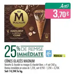 Match Magnum Cônes glacés offre