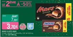Match Mars Barres glacées offre