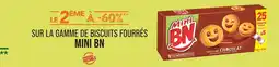 Match BN Le 2ème à -60% sur la gamme de biscuits fourrés Bn offre