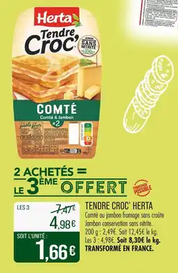 Match Herta Tendre Croc' offre