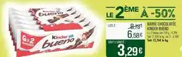 Match Kinder Barre chocolatée Kinder Bueno offre