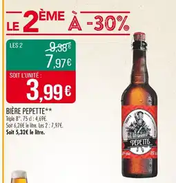 Match Pepette Bière offre