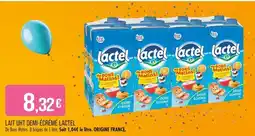 Match Lactel Lait UHT demi-écrémé offre