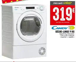 Batkor Candy Sèche-linge 9 kg offre