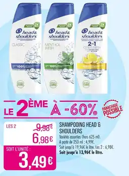 Match Head & Shoulders Shampooing offre