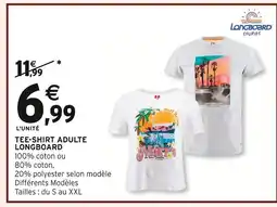 Intermarché LONGBOARD Tee-shirt adulte offre