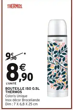 Intermarché THERMOS BOUTEILLE ISO 0.5L offre