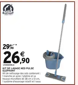 Intermarché ELEPHANT KIT DE LAVAGE NEO PULSE ELEPHANT offre