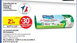 Intermarché Pâturages Le sainte-maure offre