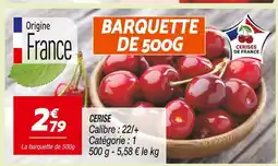 Netto Origine France Cerise offre