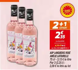 Netto AMÉLIE LATOURELLE AOP languedoc rosé offre