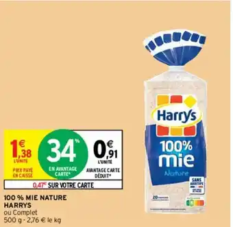 100% mie nature Harrys