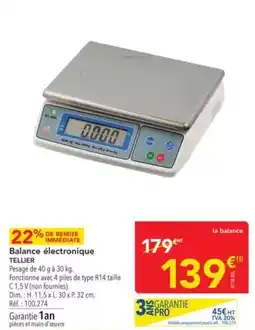 METRO Dim - balance électronique offre
